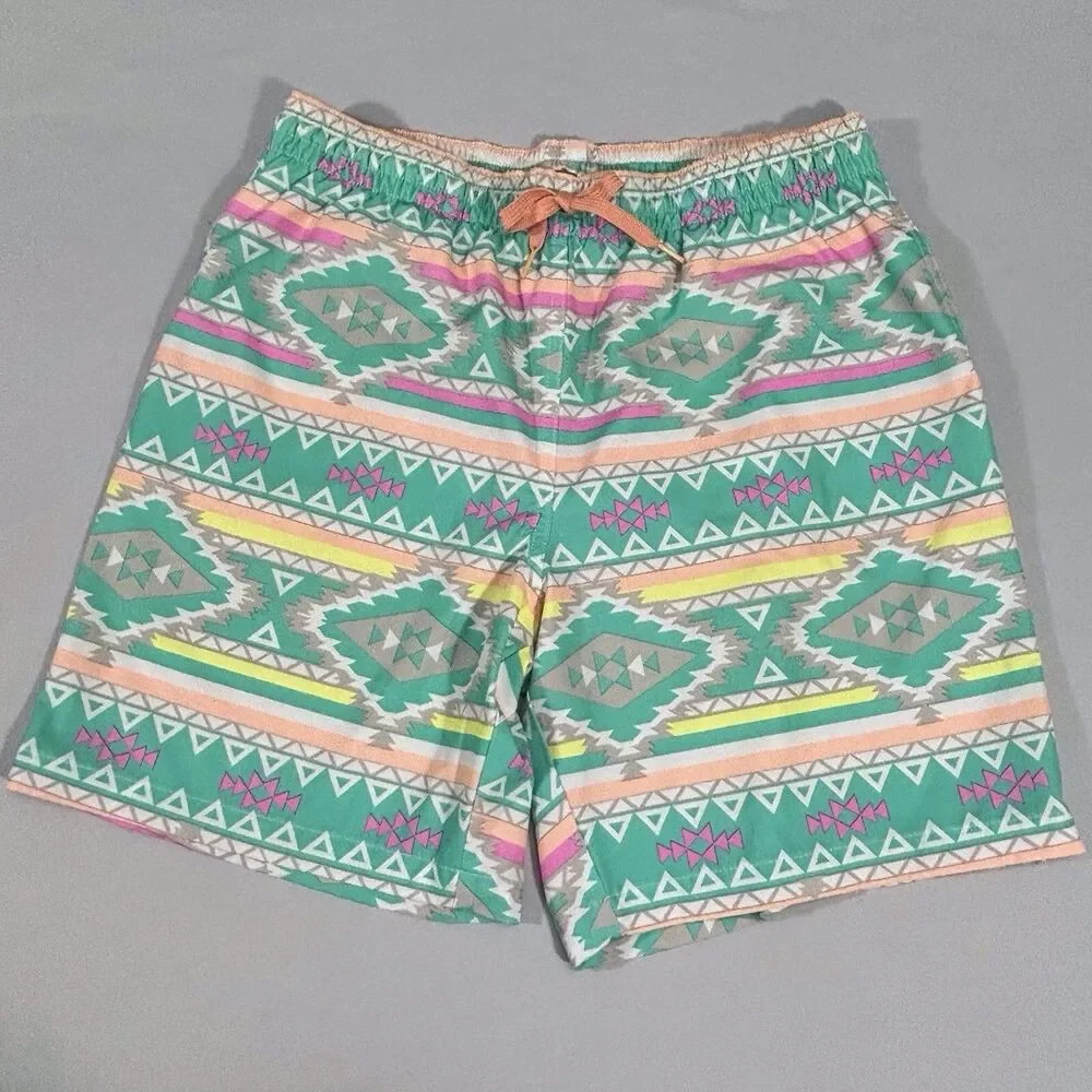Chubbies Aztec Board Shorts Mens Large Swim Trunks Southwest Print 7” Inseam